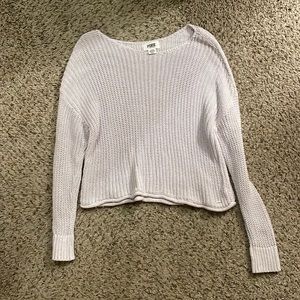Lavender Victoria’s Secret PINK off the shoulder sweater - size medium